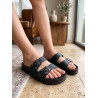 Mulex Zenne 11452 Çift Toka Soft Kutulu Günlük Terlik