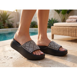 Sonimix Zenne EZ0184.10 Lux Eva Terlik Siyah