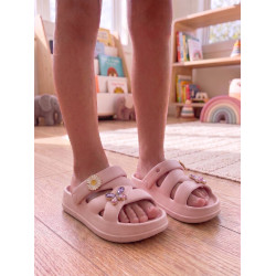 Calx Filet EF6980 Eva Sandalet Pudra