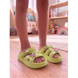 Calx Filet EF6980 Eva Sandalet Fıstık Yeşili
