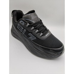 Solazer 064 SL7 Spor Ayakkabı Siyah Siyah