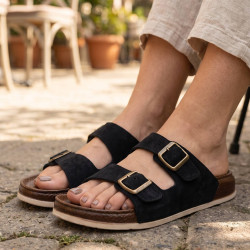 Witta Zenne 55201 Çift Toka Comfort Kutulu Günlük Terlik