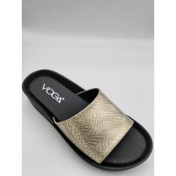 Voga Zenne 1400-28 Kutulu Terlik Bronz