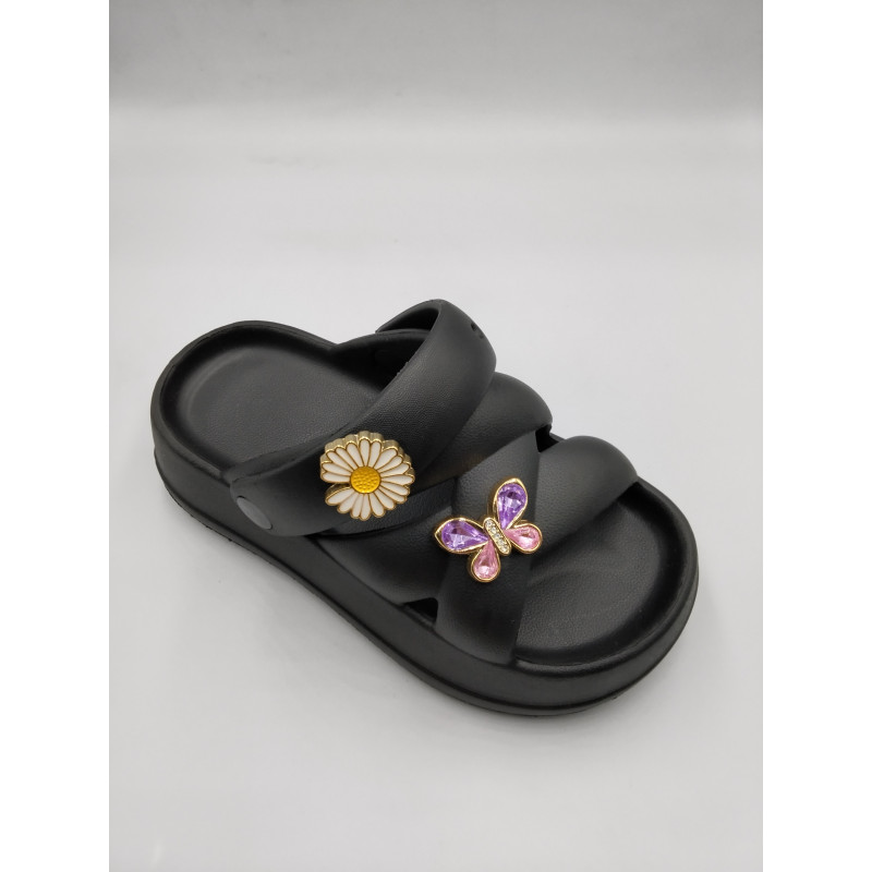 Calx Filet EF6980 Eva Sandalet Siyah