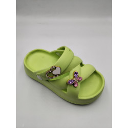Calx Filet EF6980 Eva Sandalet Fıstık Yeşili