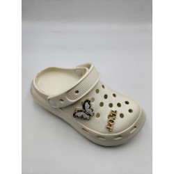 Calx Filet EF7090 Platform Taşlı Kelebekli Eva Cross Terlik