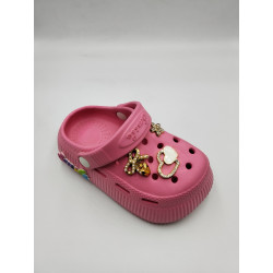 Calx Patik EP8130 Taşlı Eva Cross Terlik Pembe